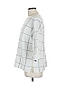 Tahari Checkered-gingham Gray White Pullover Sweater Size L - photo 5