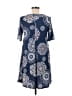SJS Paisley Blue Casual Dress Size M - photo 2
