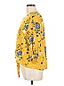 Cato Yellow 3/4 Sleeve Blouse Size L - photo 5