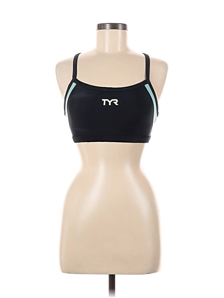 Pre-owned Tyr Sports Bra In Black