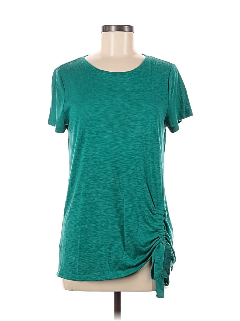 Pre-owned Inc International Concepts Short Sleeve T-shirt In Blue