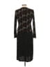 Rabbit Rabbit Rabbit Designs Argyle Black Casual Dress Size 10 - photo 2