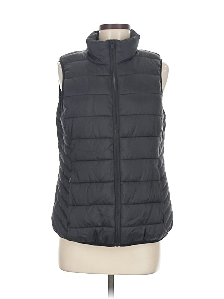 Pre-owned Dkny Sport Vest In Black