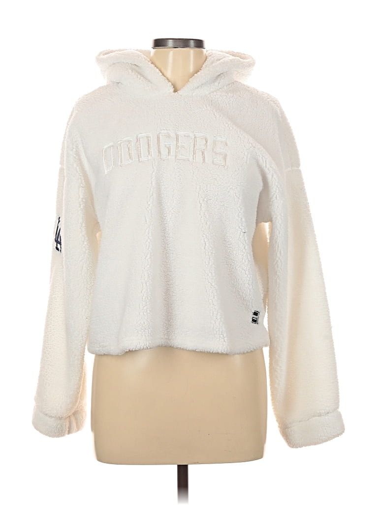 Pre-owned Dkny Sport Pullover Sweater In White