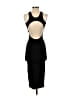 Zara Solid Black Cocktail Dress Size S - photo 2