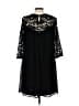 As U Wish 100% Polyester Black Cocktail Dress Size L - photo 2