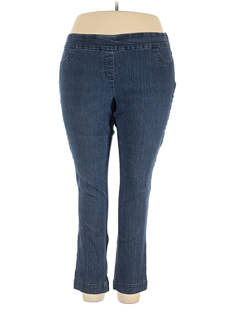 Pre-owned Coldwater Creek Jeggings In Blue