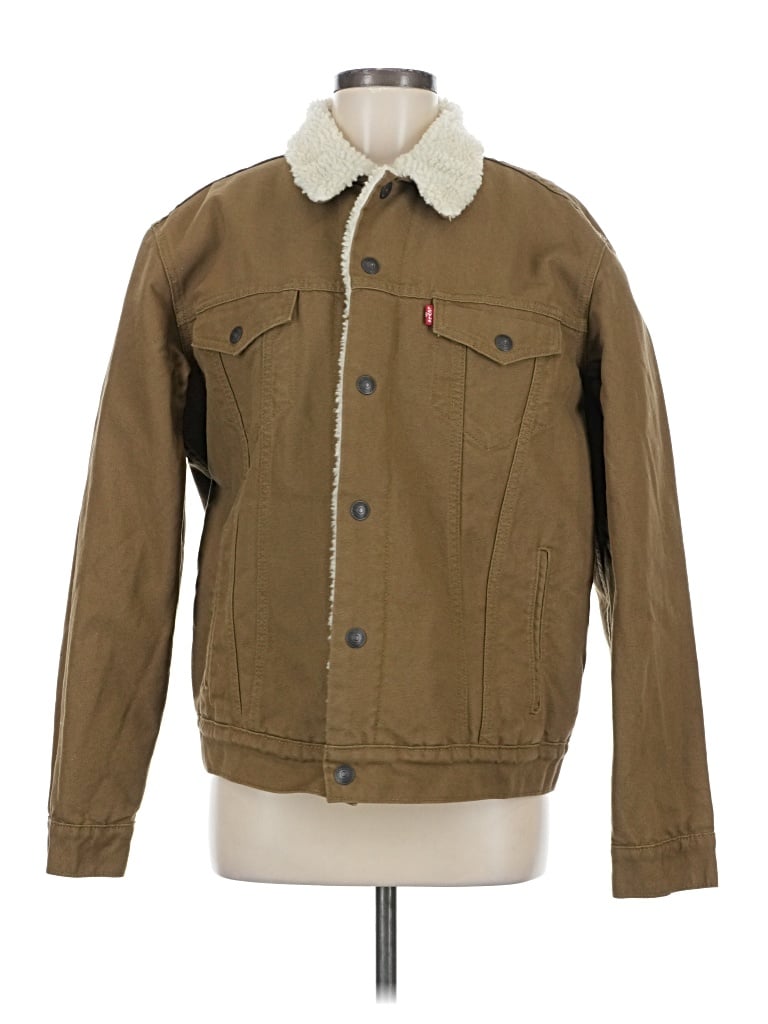 Pre-owned Levi's Jacket In Brown