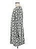 Ann Taylor LOFT Paisley Gray Casual Dress Size M - photo 5