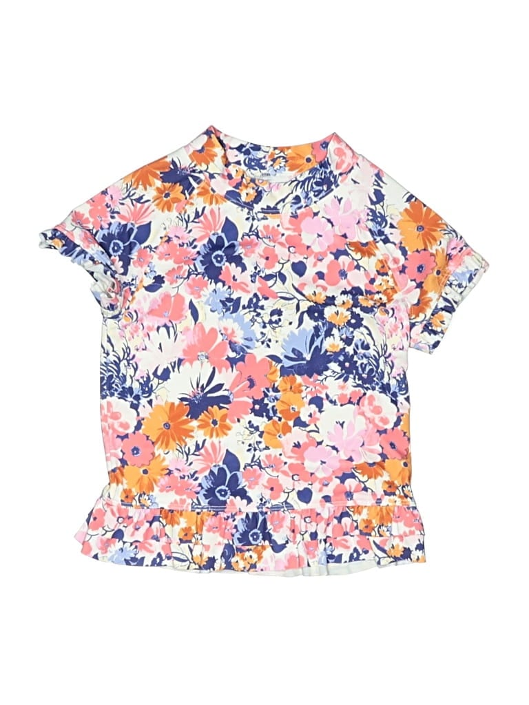 Pre-owned Janie And Jack Kids' Rash Guard In Pink