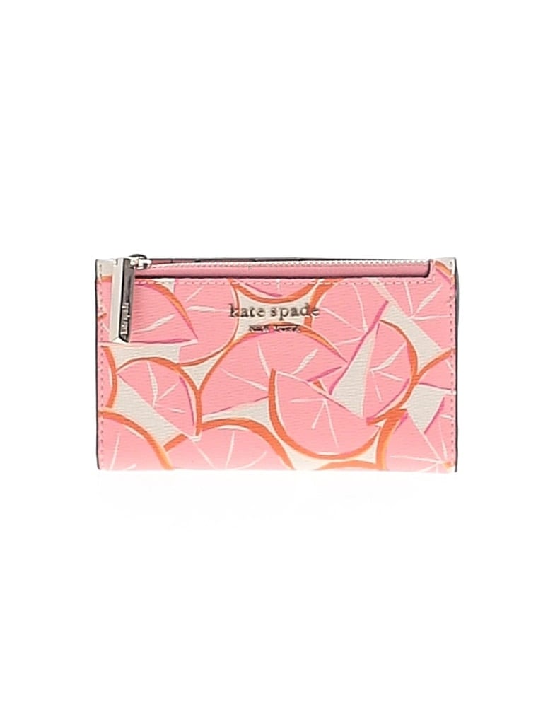 Pre-owned Kate Spade New York Leather Wallet In Pink