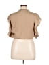 Skemo 100% Rayon Tan Sleeveless Blouse Size XL - photo 2