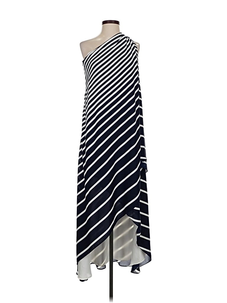 Pre-owned Halston Heritage Casual Dress In Silver