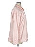 HOTOUCH Color Block Pink Long Sleeve Blouse Size XL - photo 4
