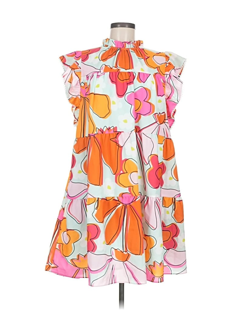 Pre-owned Crosby Casual Dress In Orange