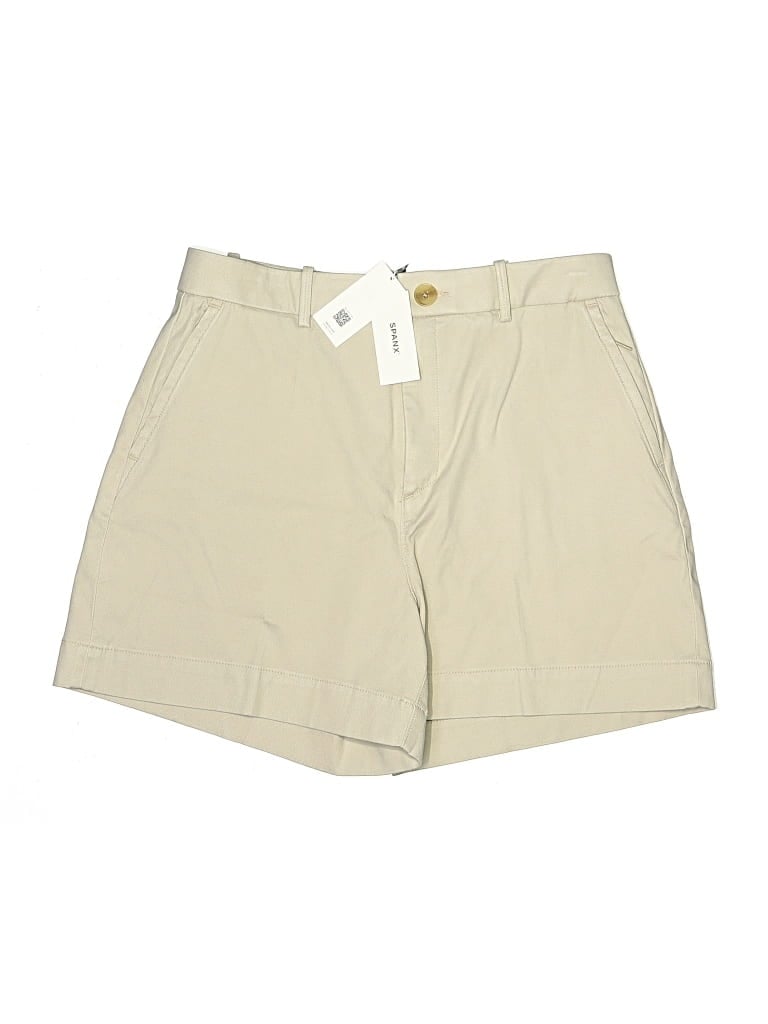 Spanx Khaki Shorts In Neutral