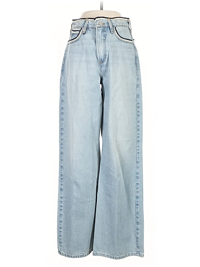 Pre-owned Frame Jeans In Blue