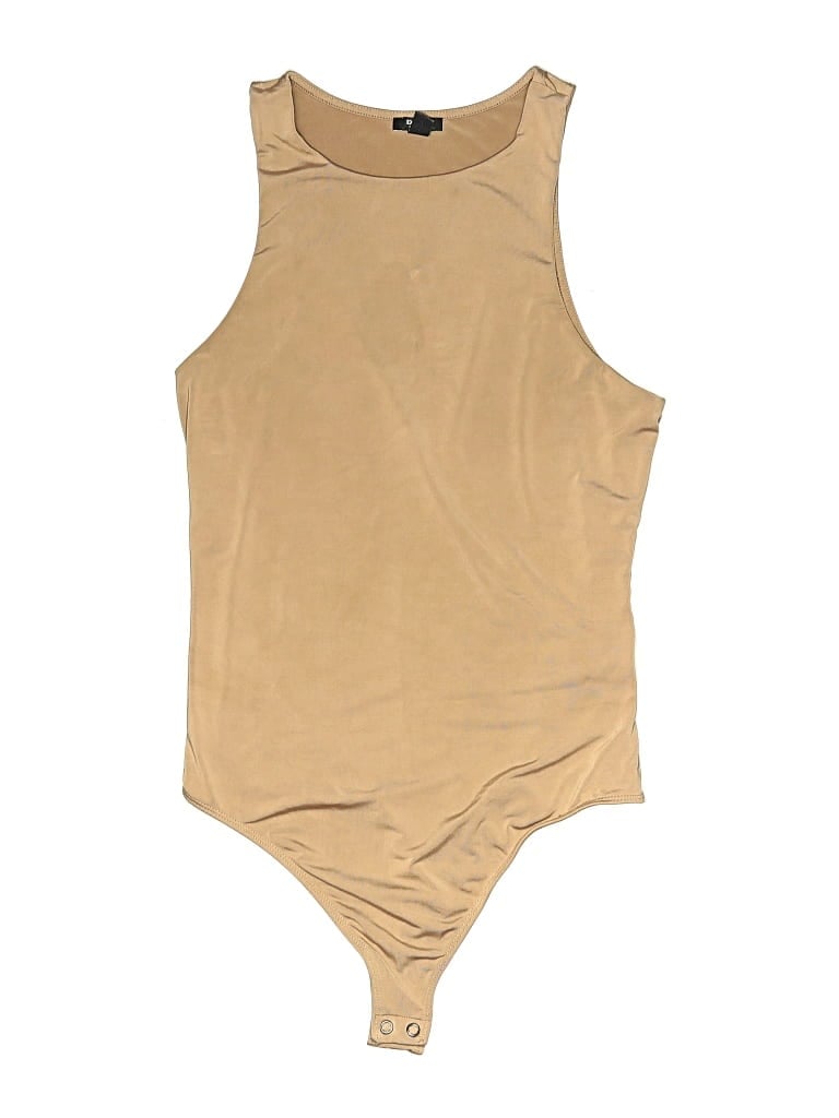Pre-owned Express Bodysuit In Brown