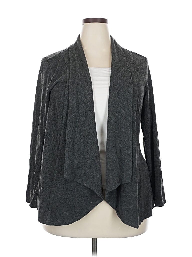 Pre-owned Premise Cardigan Sweater In Gray