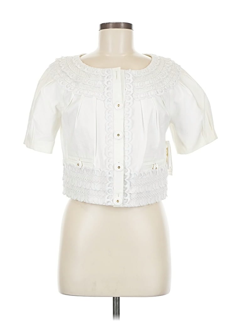 Pre-owned Leifsdottir Jacket In White