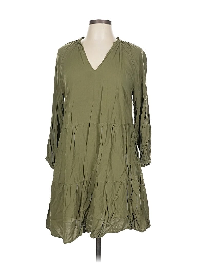 Pre-owned The Drop Casual Dress In Green