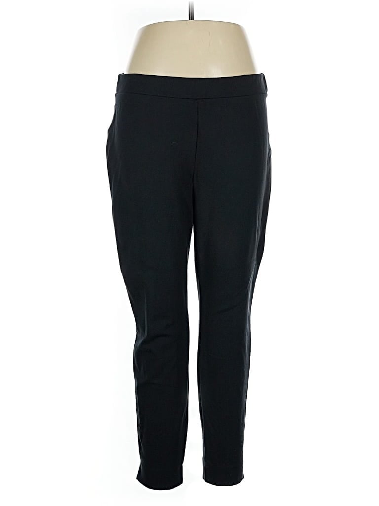 Pre-owned Ellen Tracy Active Pants In Black