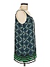 CAbi 100% Polyester Teal Sleeveless Blouse Size M - photo 4