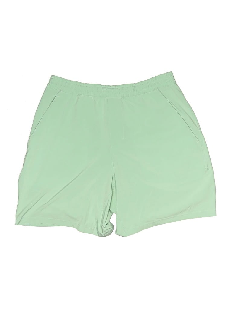 Pre-owned Lululemon Athletica Shorts In Green