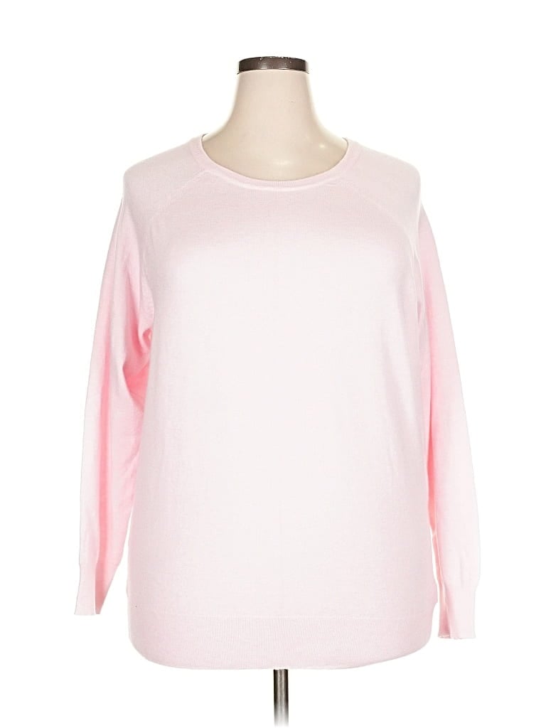 Pre-owned Torrid Pullover Sweater In Pink