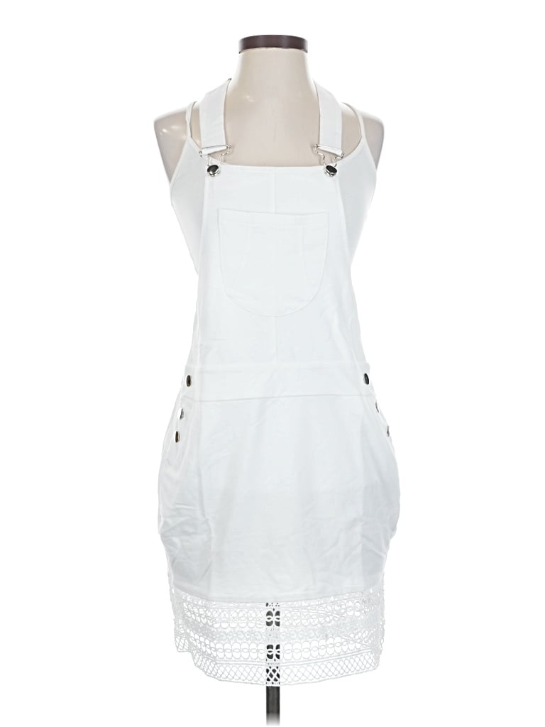 Pre-owned Venus Casual Dress In White
