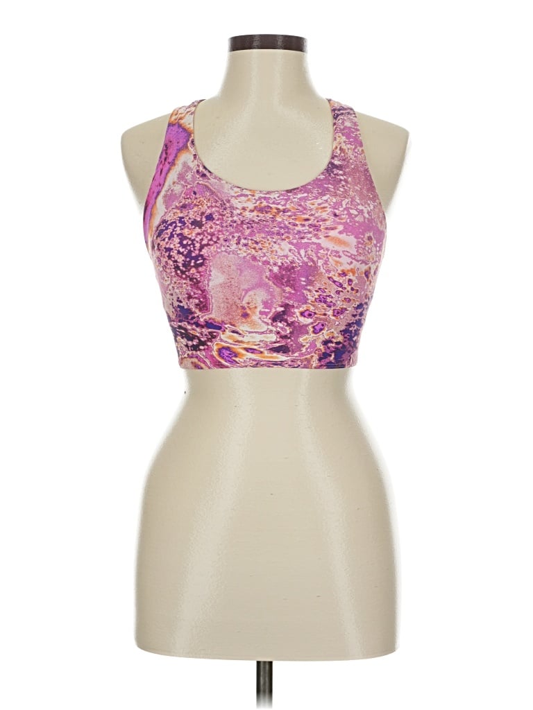 Lululemon Athletica Sports Bra In Purple