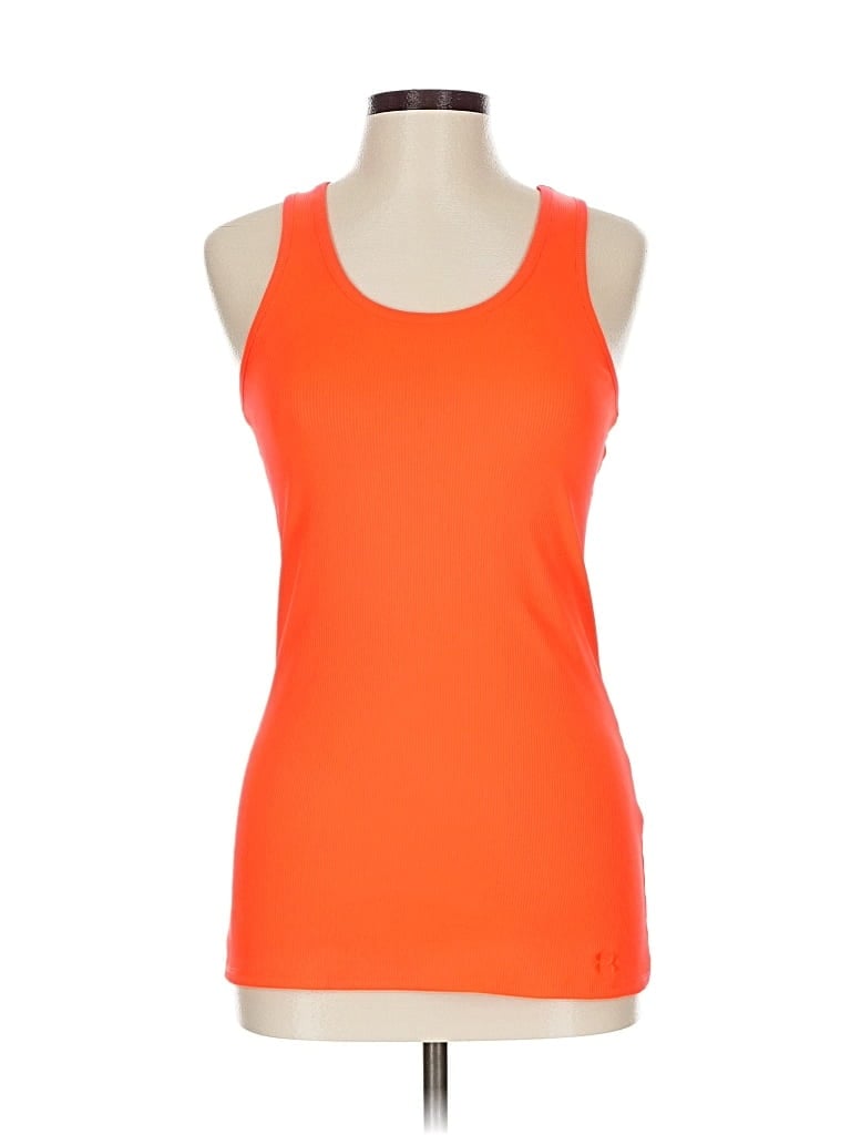 Pre-owned Under Armour Active Tank Top In Orange