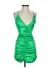 White Fox 100% Polyester Green Cocktail Dress Size S - photo 1