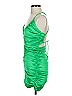 White Fox 100% Polyester Green Cocktail Dress Size S - photo 5