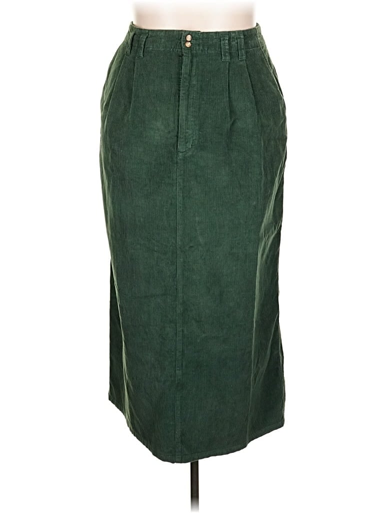 Pre-owned Eddie Bauer Formal Skirt In Green