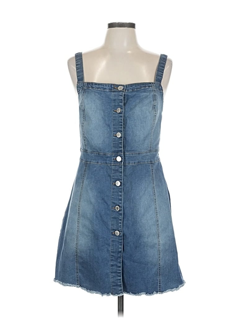 Pre-owned Ci Sono Casual Dress In Blue