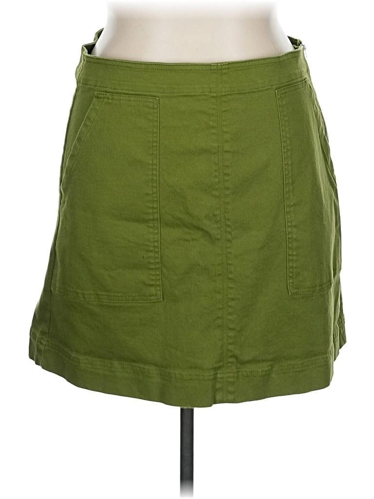 Pre-owned Free Assembly Casual Skirt In Green