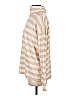 J.Crew 100% Cotton Stripes Tan Turtleneck Sweater Size S - photo 5
