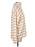 J.Crew 100% Cotton Stripes Tan Turtleneck Sweater Size S - photo 4