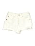 Levi's 100% Cotton Ivory Denim Shorts Size 24 waist - photo 1