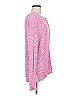 Dylan Pink Long Sleeve Henley Size M - photo 4