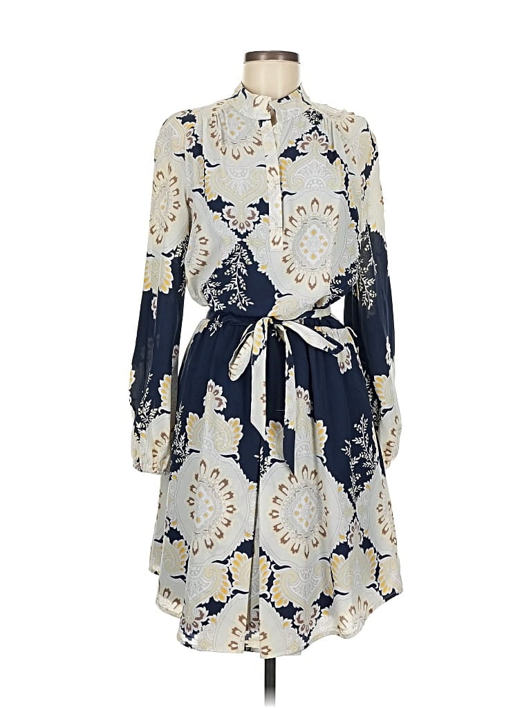 Pre-owned Vince Camuto Casual Dress In Blue