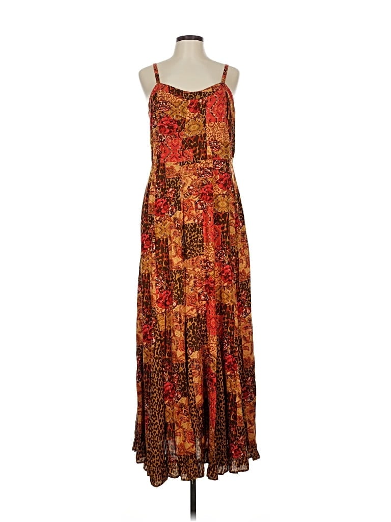 Cato Casual Dress In Brown