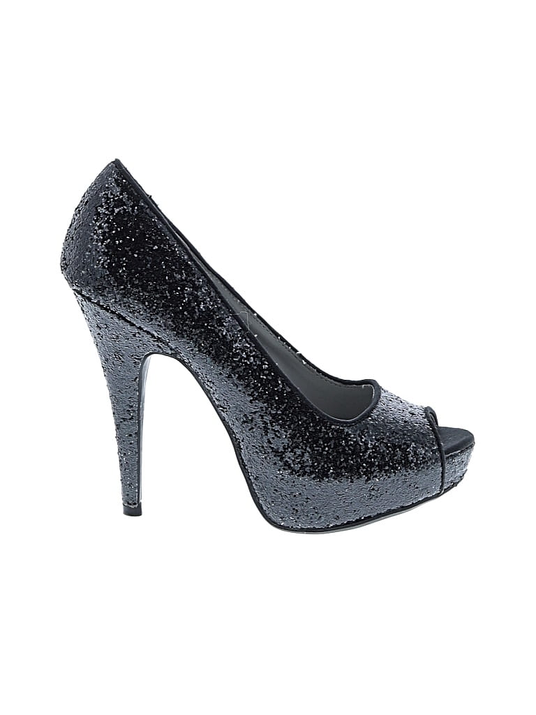 Pre-owned Assorted Brands Heels In Black