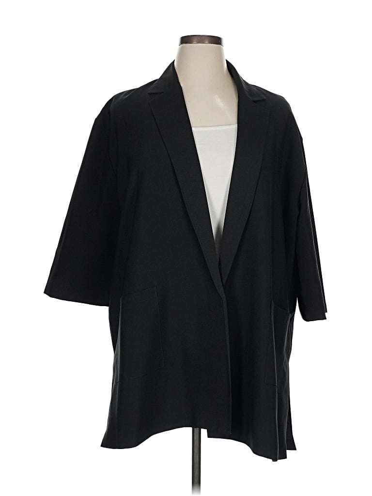 Pre-owned Shein Coat In Black