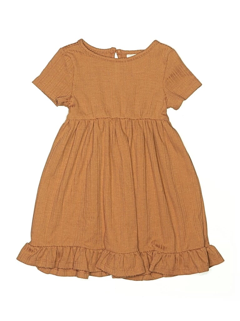 Pre-owned Rare Editions Kids' Dress In Brown