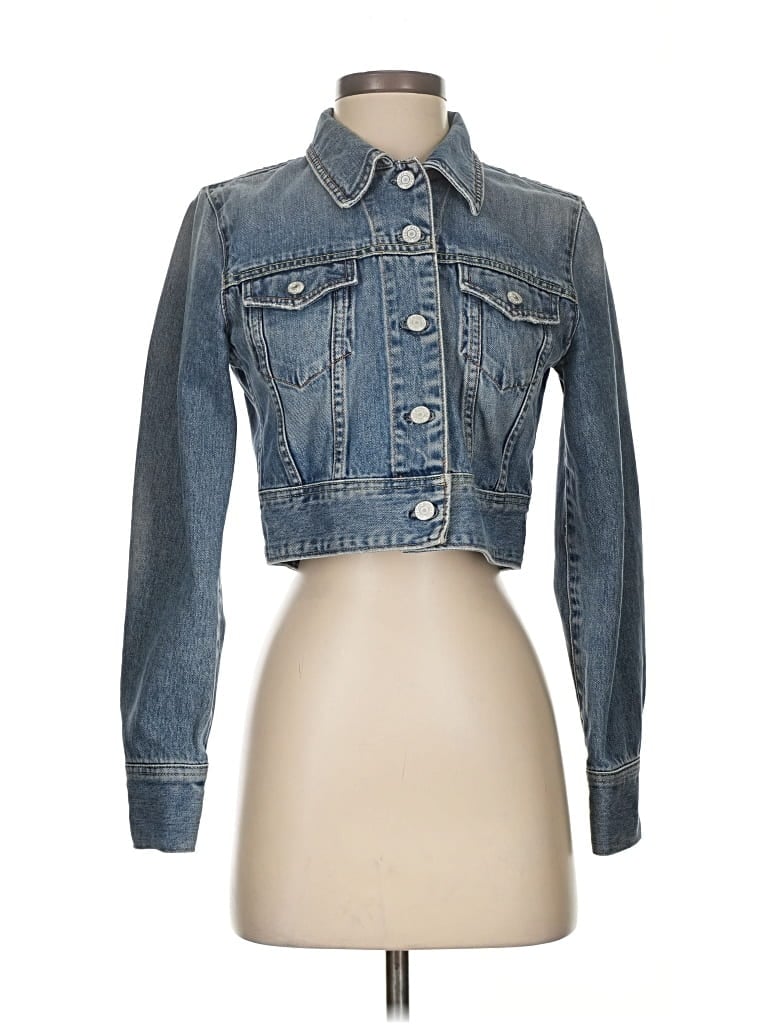 Pre-owned Gap Denim Jacket In Blue