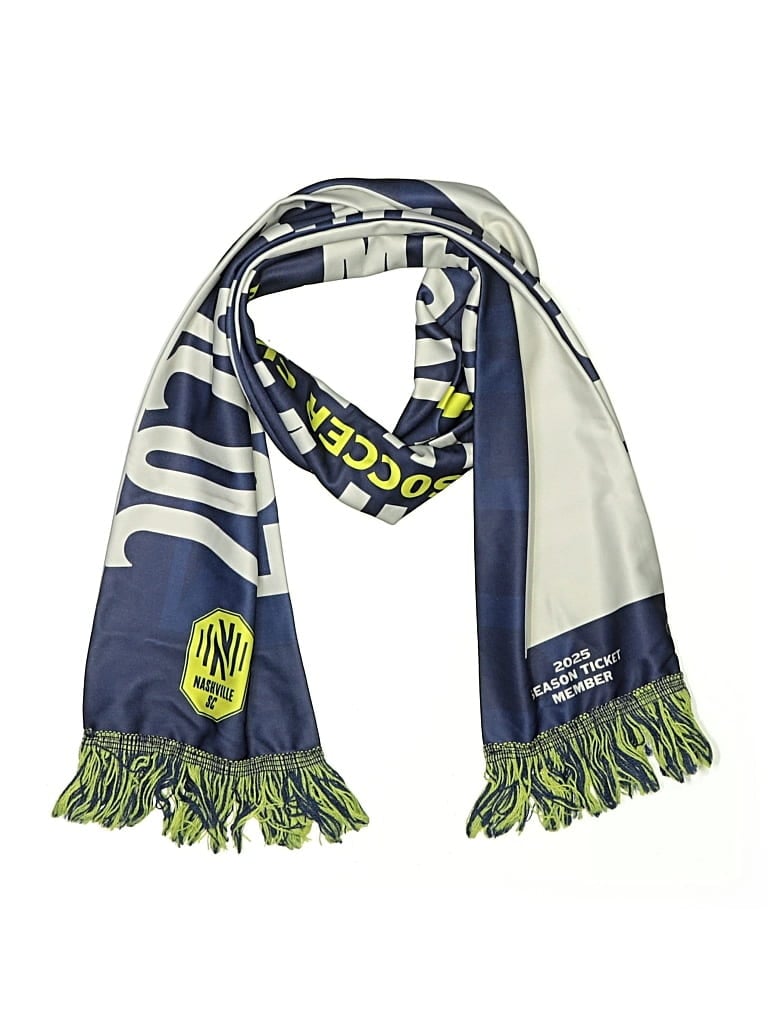 Pre-owned Unbranded Scarf In Blue