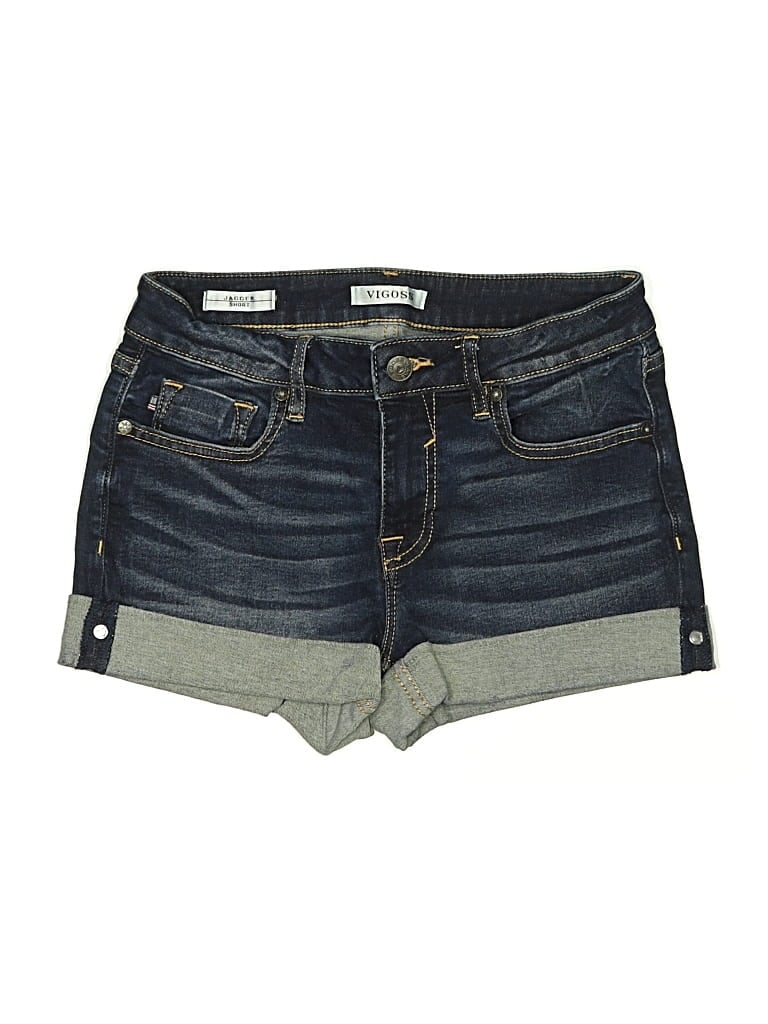 Pre-owned Vigoss Denim Shorts In Blue