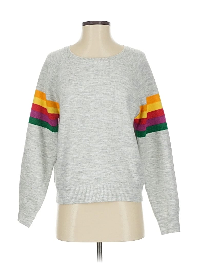 Pre-owned Thml Pullover Sweater In Gray